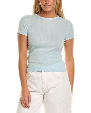 Velvet By Graham & Spencer Enati Short Sleeve T-Shirt - Blue