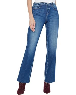 L'Agence Tiana Ladera Wide Leg Jean - Blue