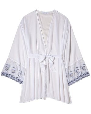 Cosabella Usha Robe - White