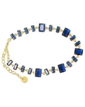 Bruno Magli Plated Bracelet - Blue
