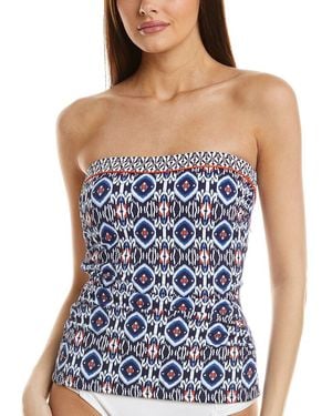 Tommy Bahama Island Cays Ikat Bandini Top - Blue