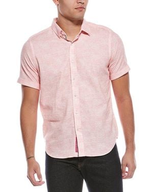 Robert Graham Reid Woven Shirt - Red