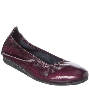 Arche Laius Leather Flat - Purple