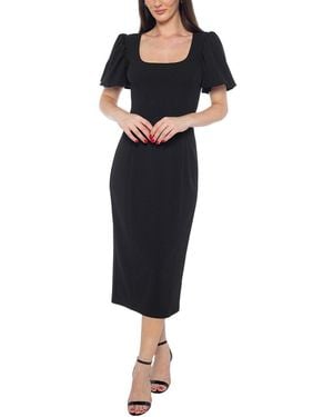 Marina Midi Dress - Blue