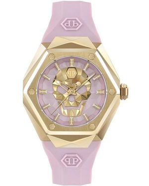 Philipp Plein The $Kull Spikes Watch - Pink