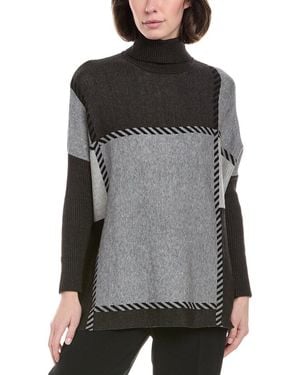 Joseph A Turtleneck Tunic Jumper - Grey