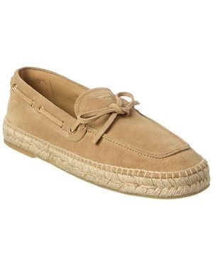 Prada Suede Loafer - Natural
