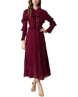 BRC By BURRYCO Maxi Dress - Red