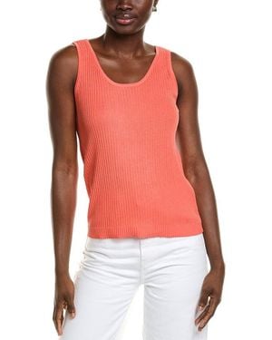Jones New York Sutton Tank Scoop Neck Tank - Red