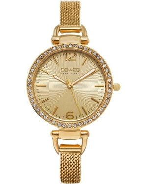 SO & CO Chelsea Watch - Metallic