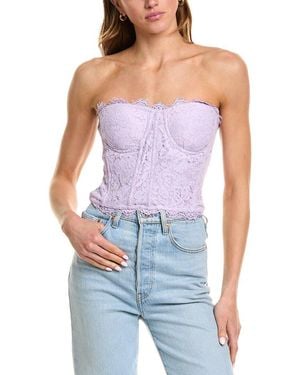 Generation Love Enya Lace Top - Blue