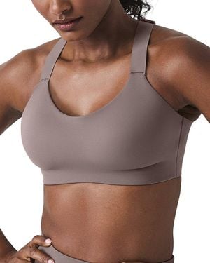 Spanx Medium Impact Sports Bra - Brown