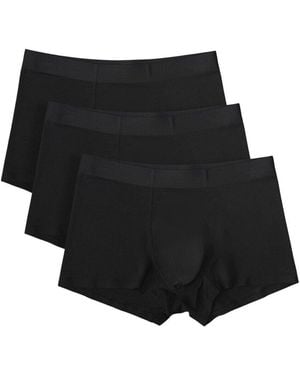 Silkcut 3Pk Stretch Trunk - Black