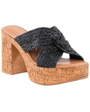 Seychelles Adorned Slide - Brown