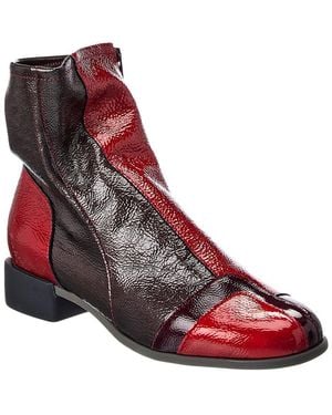 Arche Twimhi Leather Boot - Red
