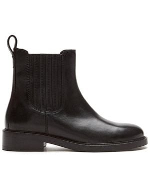 La Canadienne Academia City Dry Waterproof Leather Bootie - Black