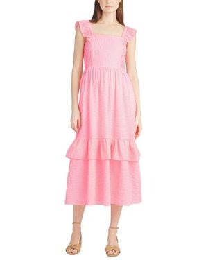 Draper James Carrie Midi Dress - Pink