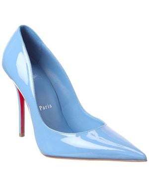 Christian Louboutin Miss Z 100 Patent Pump - Blue