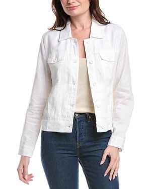 Tommy Bahama Two Palms Clean Edge Linen Jacket - White