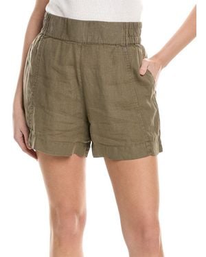 Michael Stars Mavis Linen Short - Green