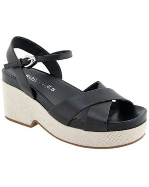 Aerosoles Chabella Leather Heeled Sandal - Blue