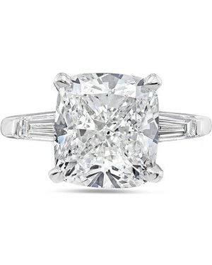 Diana M. Jewels Diana M. Platinum 11.00 Ct. Tw. Lab-Grown Diamond Ring - White