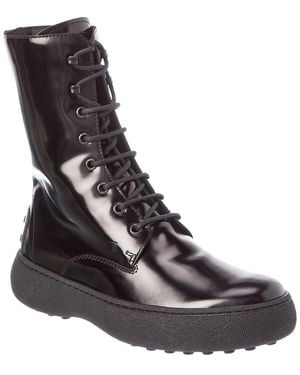 Tod's Leather Boot - Black