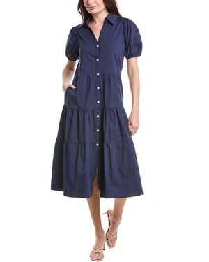 Jude Connally Betsy Shirtdress - Blue