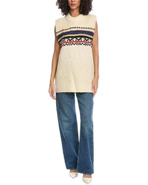 Isabel Marant Isabel Marant Etoile Crafty Winter Jumper Vest - Blue