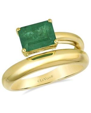 Le Vian Good Karma 14K 1.40 Ct. Tw. Emerald Cocktail Ring - Green