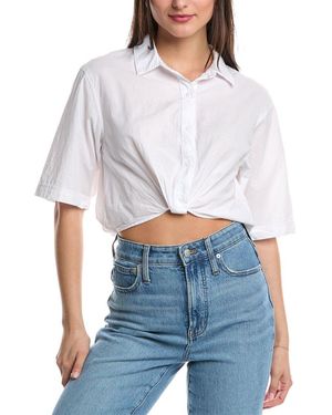 Stateside Cropped Top - White
