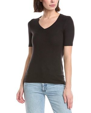 ATM V-Neck T-Shirt - Black