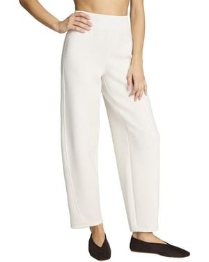 Spanx Luxe Barrel Leg Pant - White