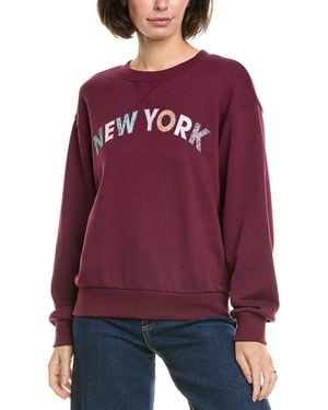 Wildfox New York Alex Sweatshirt - Red