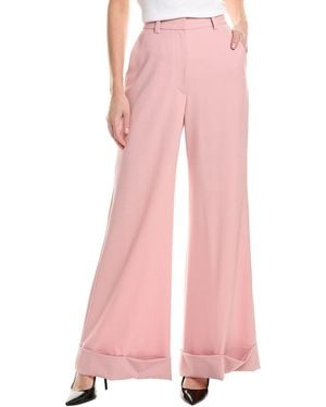 Rebecca Taylor Wool-Blend Pant - Pink