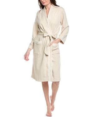 NATORI EDIT Nova Brushed Knit Robe - Natural
