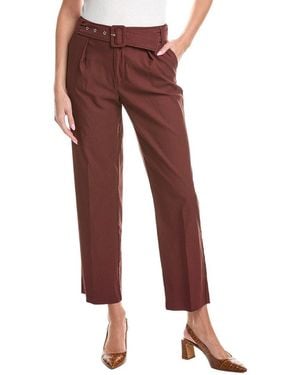 Nanette Lepore Belted Pant - Red