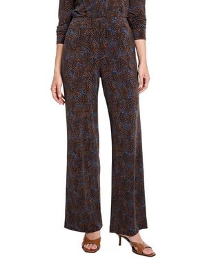 NIC+ZOE 30' Feather Fern Wide Leg Pant - Black