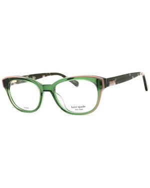 Kate Spade Zelda 50Mm Optical Frames - Green