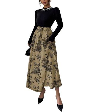 XIRELLI Print Maxi Dress - Green