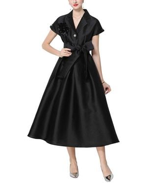 Kaimilan Midi Dress - Black