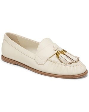 Franco Sarto Dnu L-Carita Leather Loafer - White