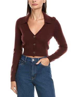NAADAM Wool & Cashmere-Blend Cardigan - Blue