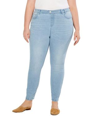 NIC+ZOE Plus Studio Slim Ankle Jeans - Blue