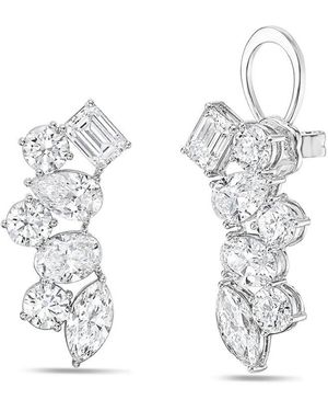 Diana M. Jewels Diana M. 14K 6.00 Ct. Tw. Lab-Grown Diamond Earrings - White
