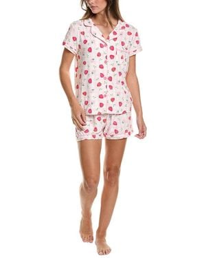 Tart Collections 2Pc Dixie Short Set - Red