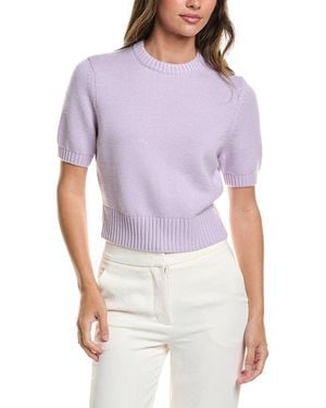 Toccin Elsie Wool & Cashmere-Blend Jumper - Purple