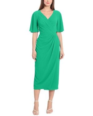 Maggy London Midi Dress - Green
