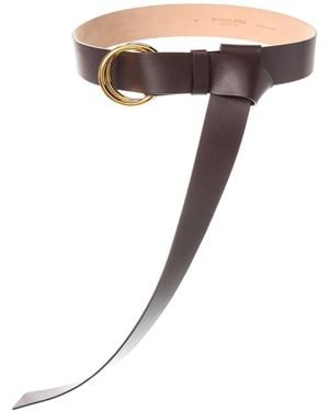 Michael Kors Jackie Leather Belt - Brown
