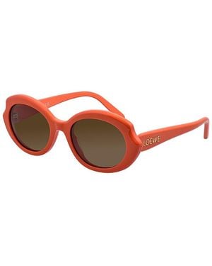 Loewe 54Mm Sunglasses - Red